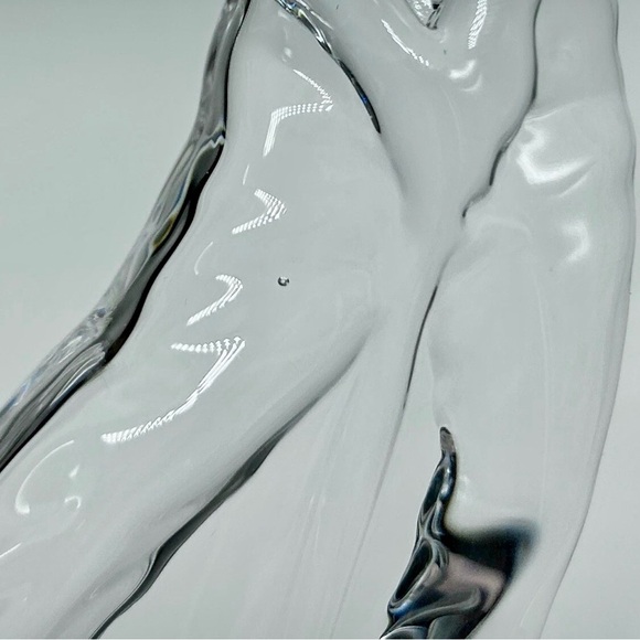 NYBRO Sweden Crystal Golfer 8" Golf‎ Award Original Sticker - RETIRED PIECE - Picture 6 of 6